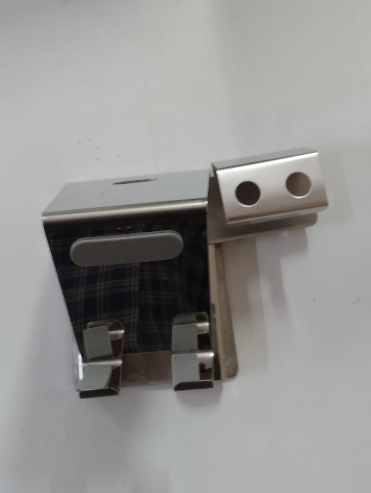 Stainless Steel Wall-Mount Toothbrush Holder