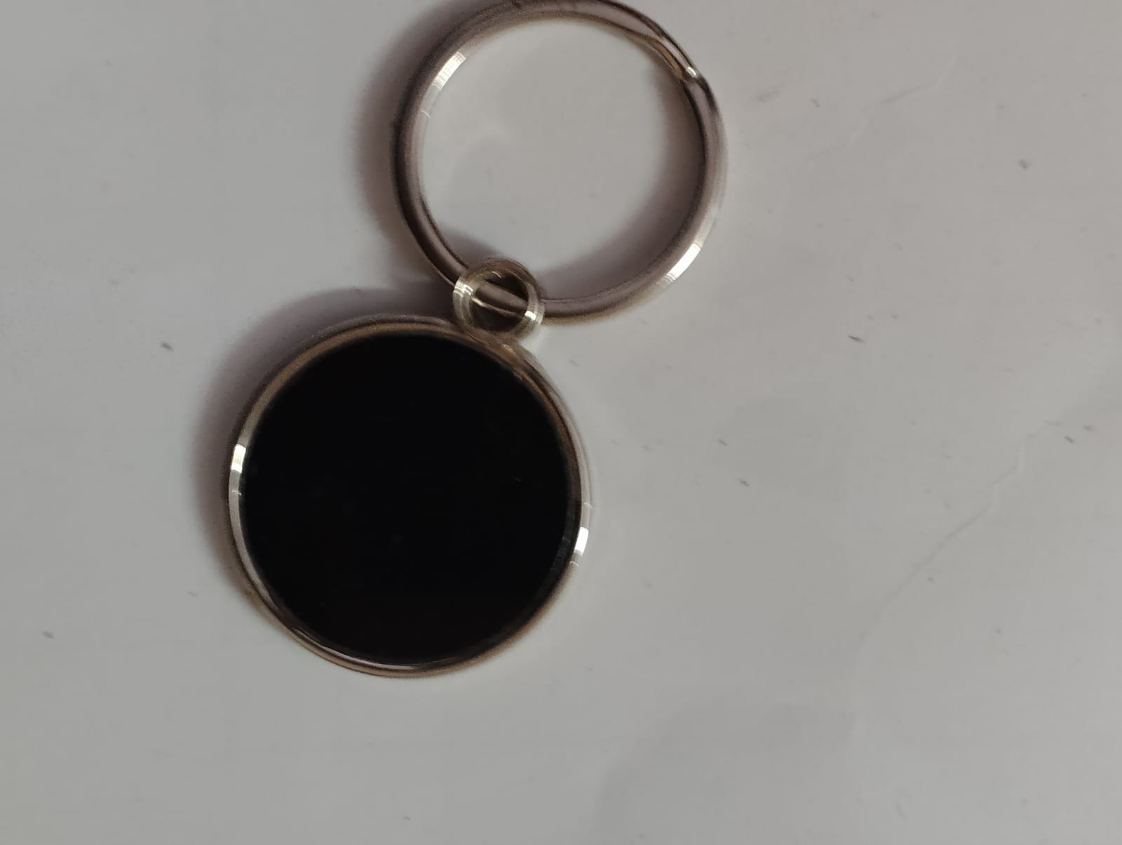 Round Metal Keychain