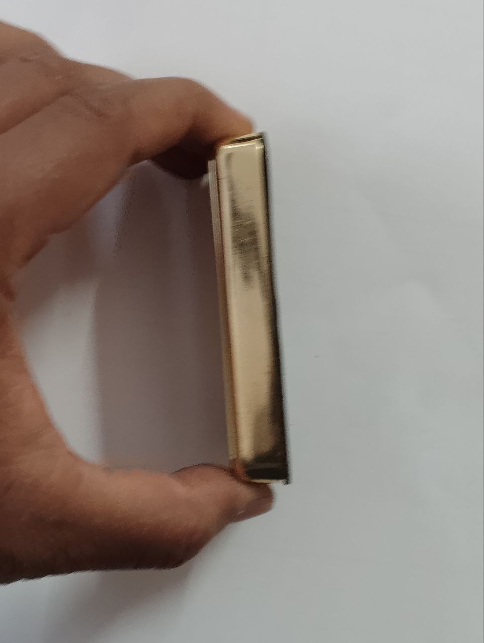 Gold Metal Card Holder