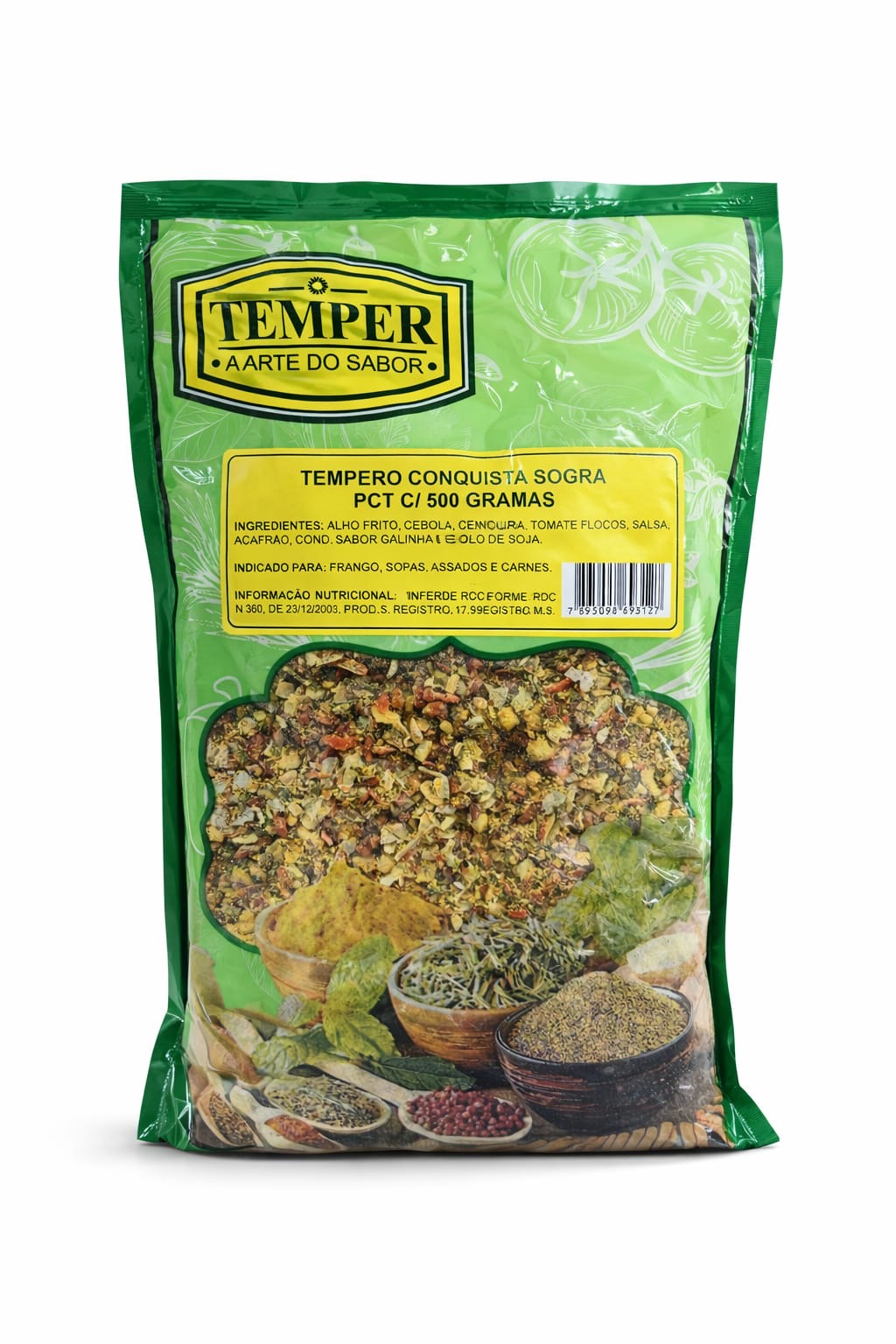 Tempero Conquista Sogra 500g