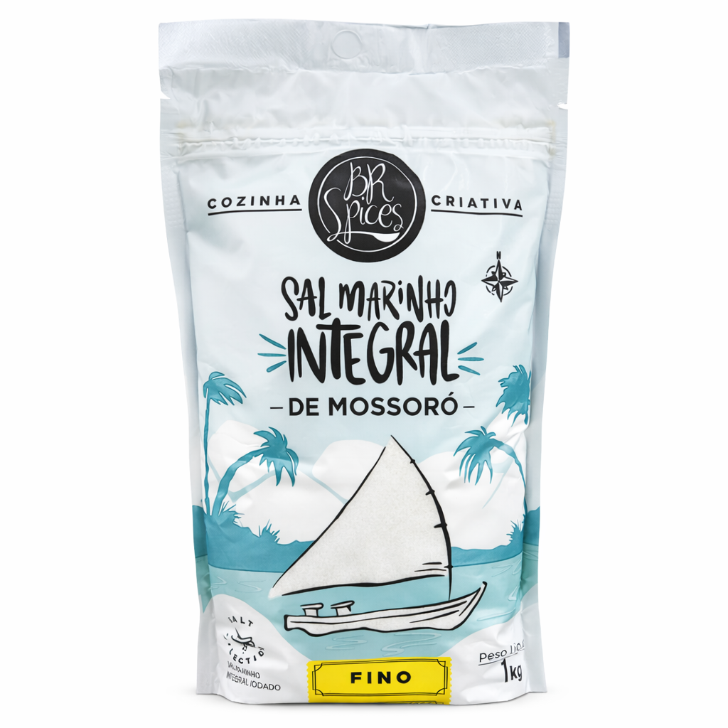 Sal Marinho Integral Fino de Mossoró