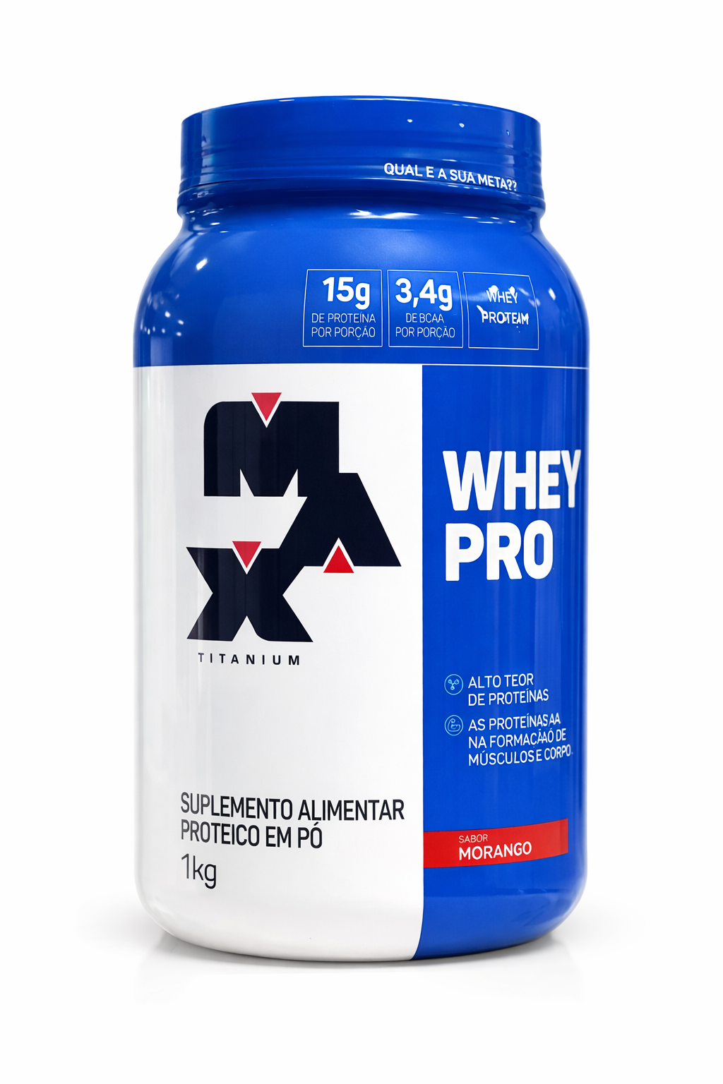 Whey Pro Morango 1kg
