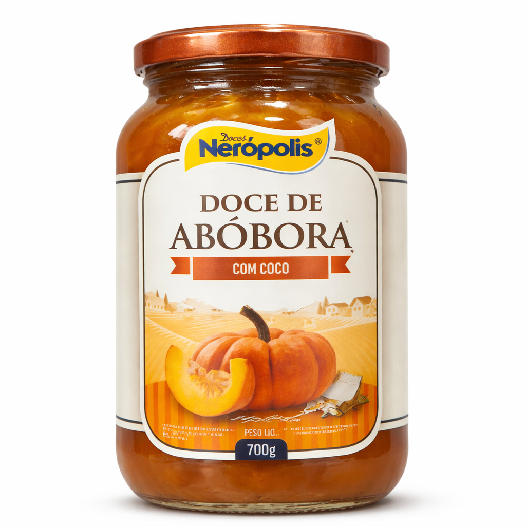 Doce de Abóbora com Coco
