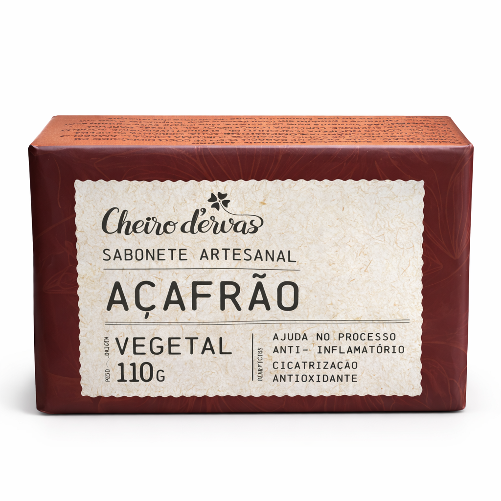 Sabonete Artesanal Açafrão