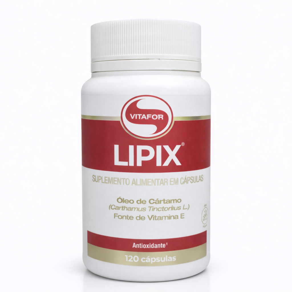 Lipix Vitafor Óleo de Cártamo 120 cápsulas