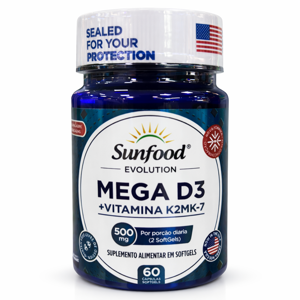 Mega D3 + Vitamina K2MK-7