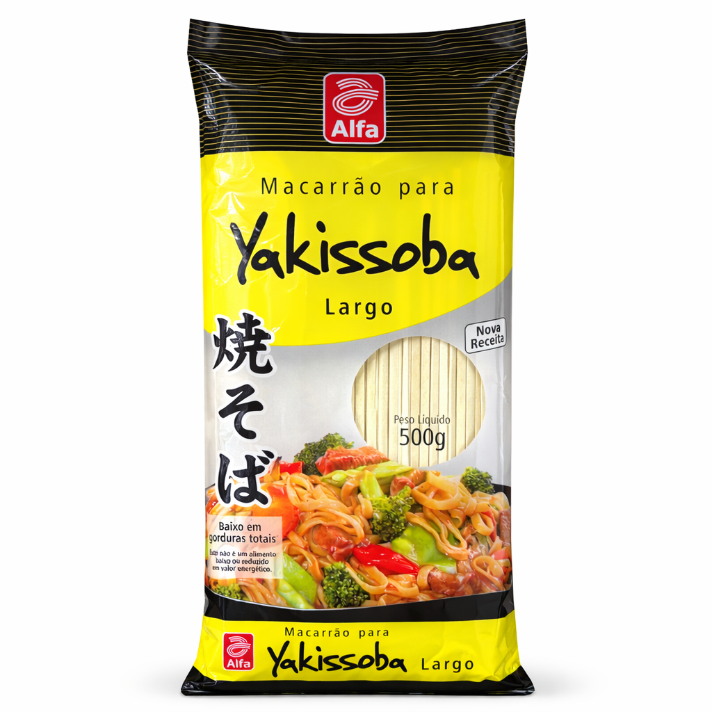 Macarrão para Yakissoba Largo