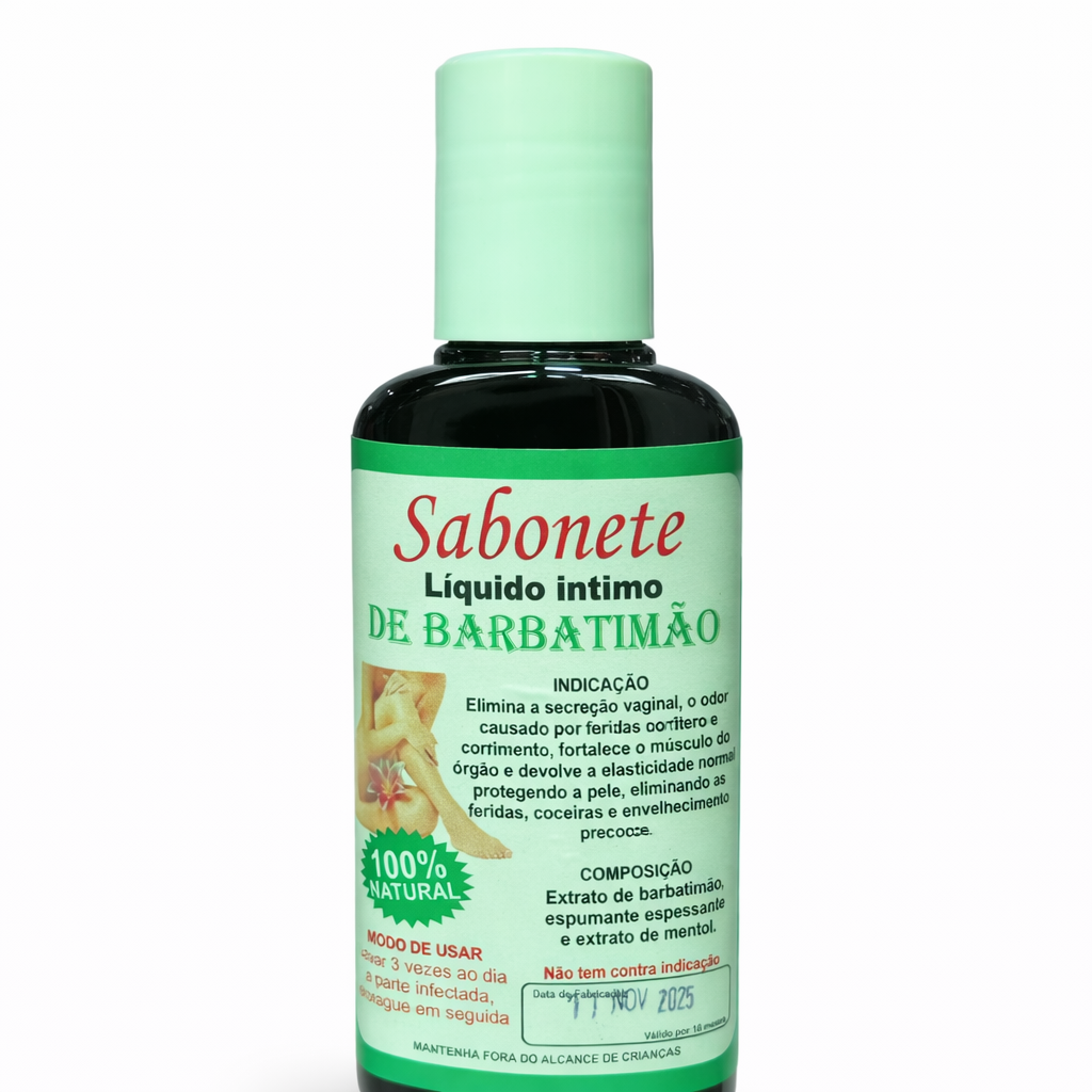 Sabonete Líquido Íntimo de Barbatimão
