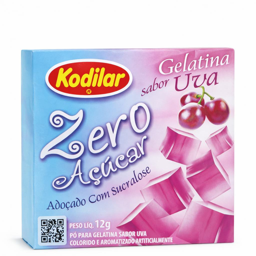 Gelatina Zero Açúcar Kodilar Uva