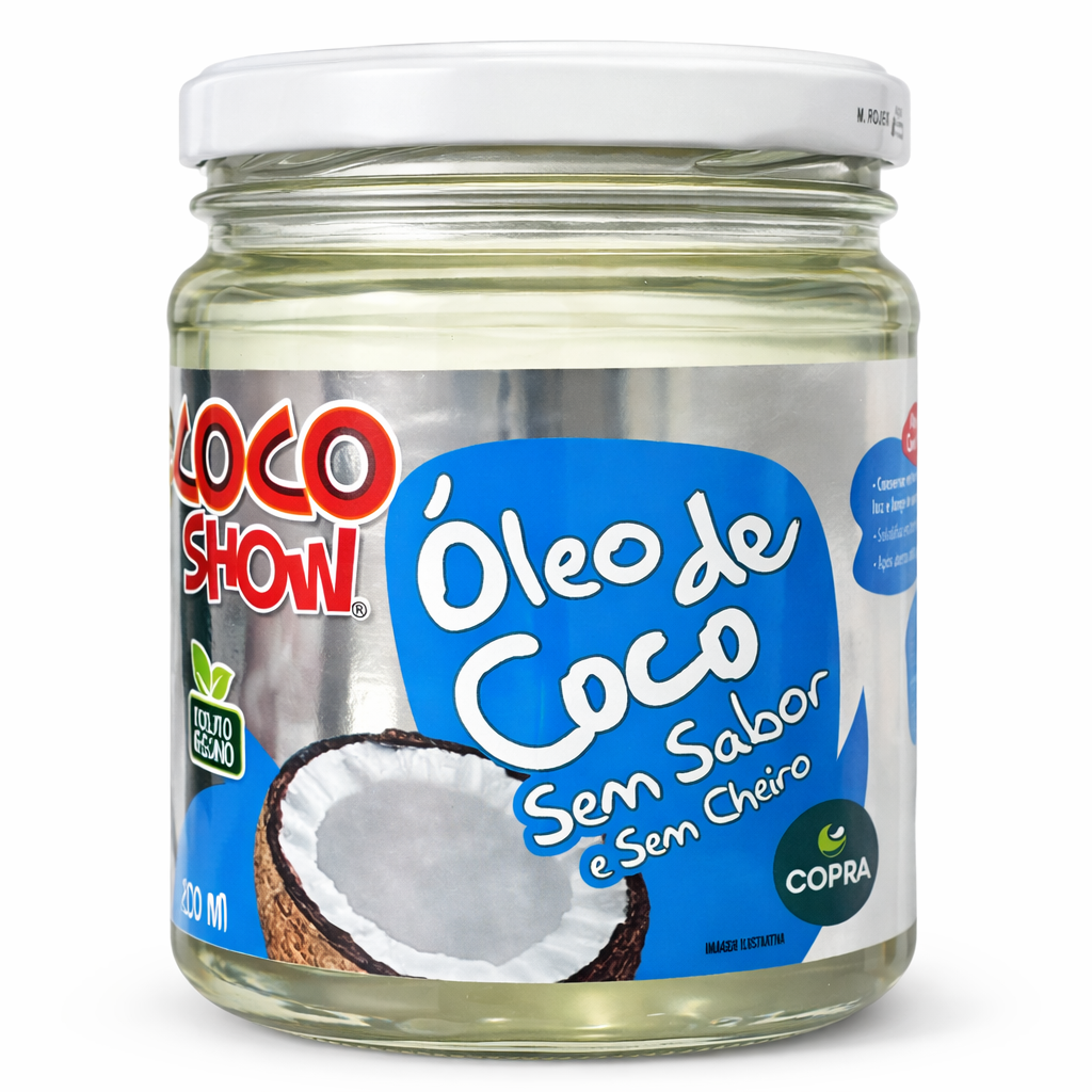 Óleo de Coco Sem Sabor