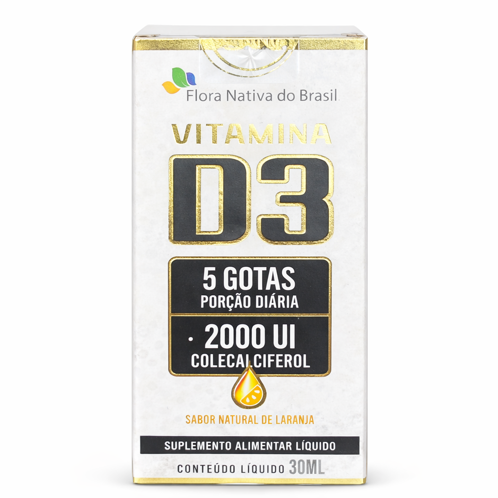 Vitamina D3 Flora Nativa do Brasil