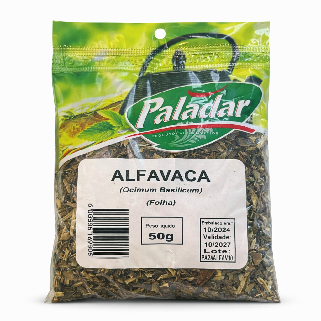 Alfavaca Folha 50g