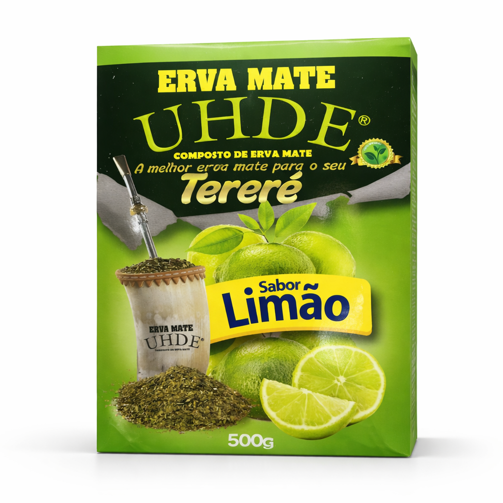 Erva Mate UHDE Sabor Limão 500g