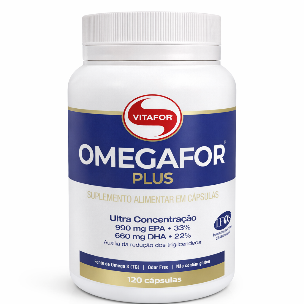Omegafor Plus Vitafor 120 cápsulas 