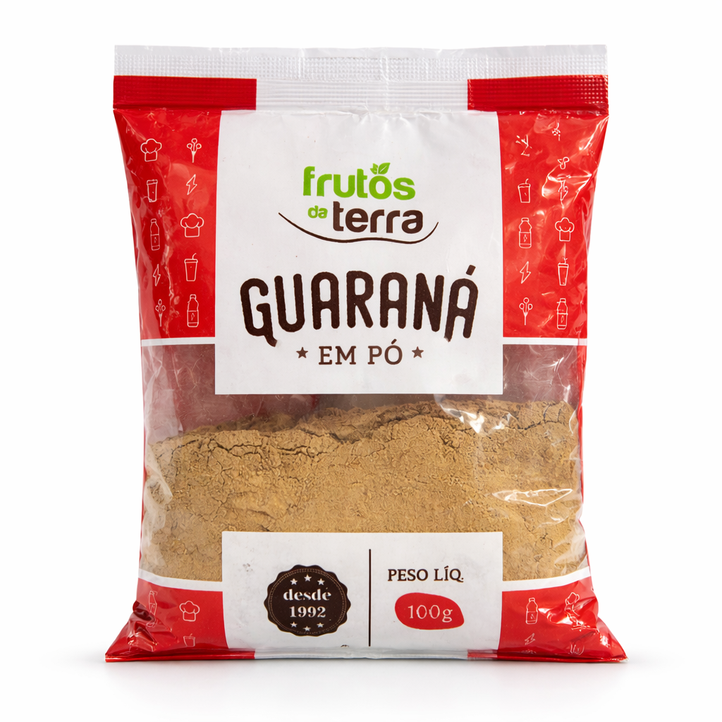 Guaraná em Pó Frutos da Terra 100g