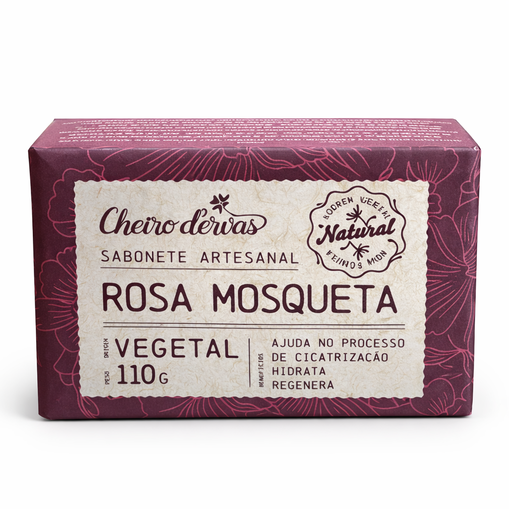 Sabonete Rosa Mosqueta