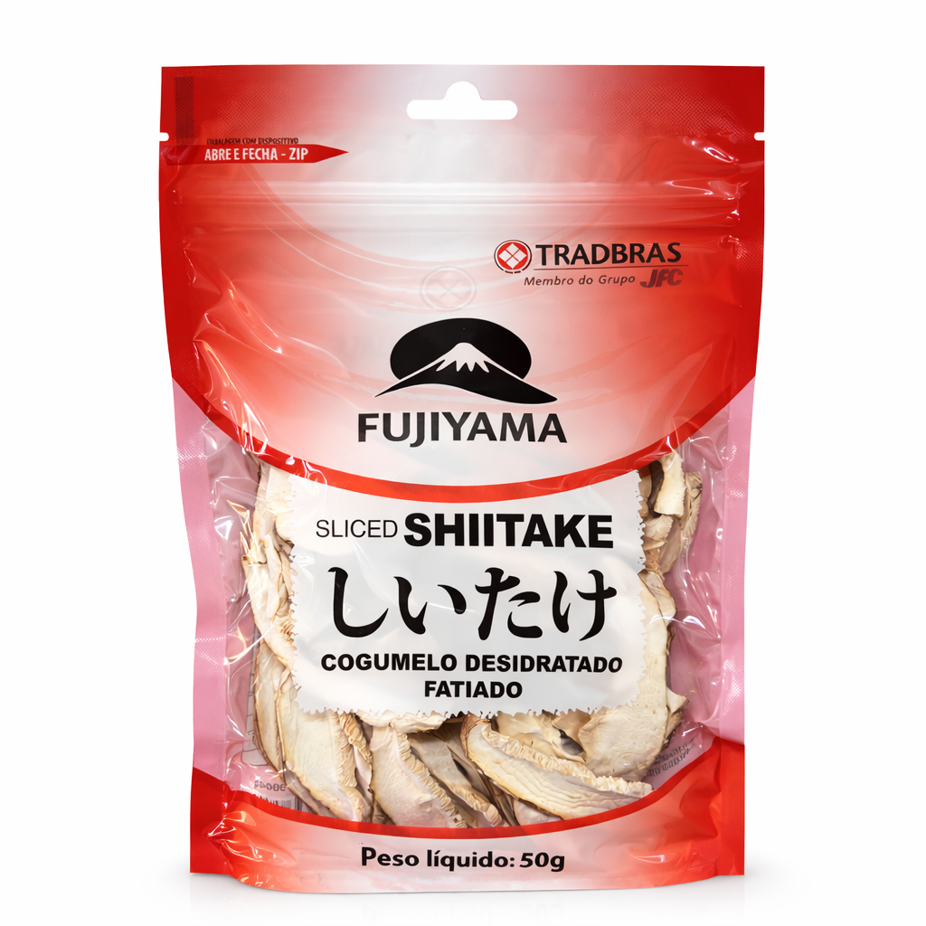 Shiitake Desidratado Fatiado Fujiyama