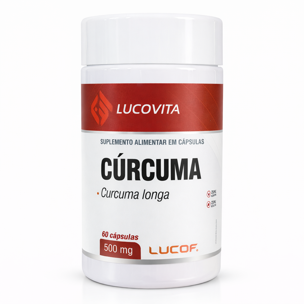 Cúrcuma 500mg - 60 cápsulas