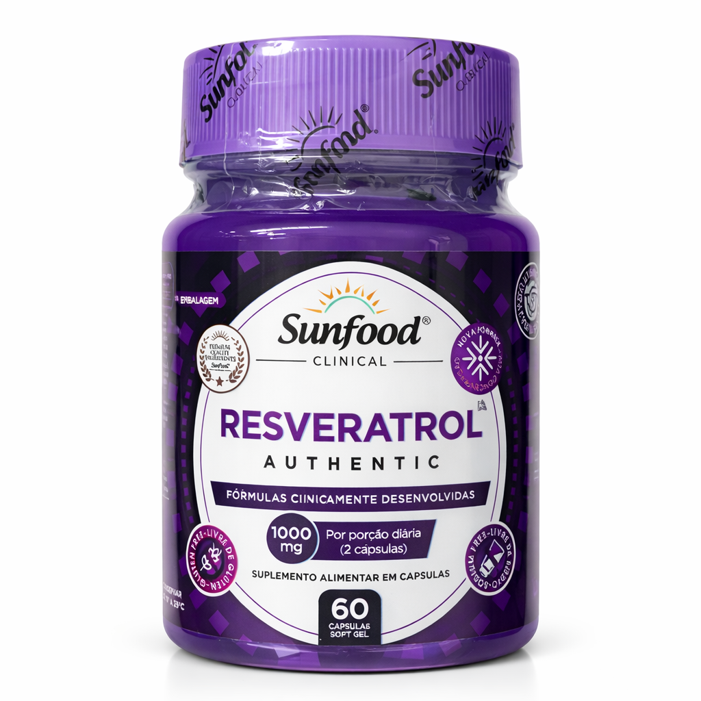 Resveratrol Authentic Sunfood Clinical 1000mg