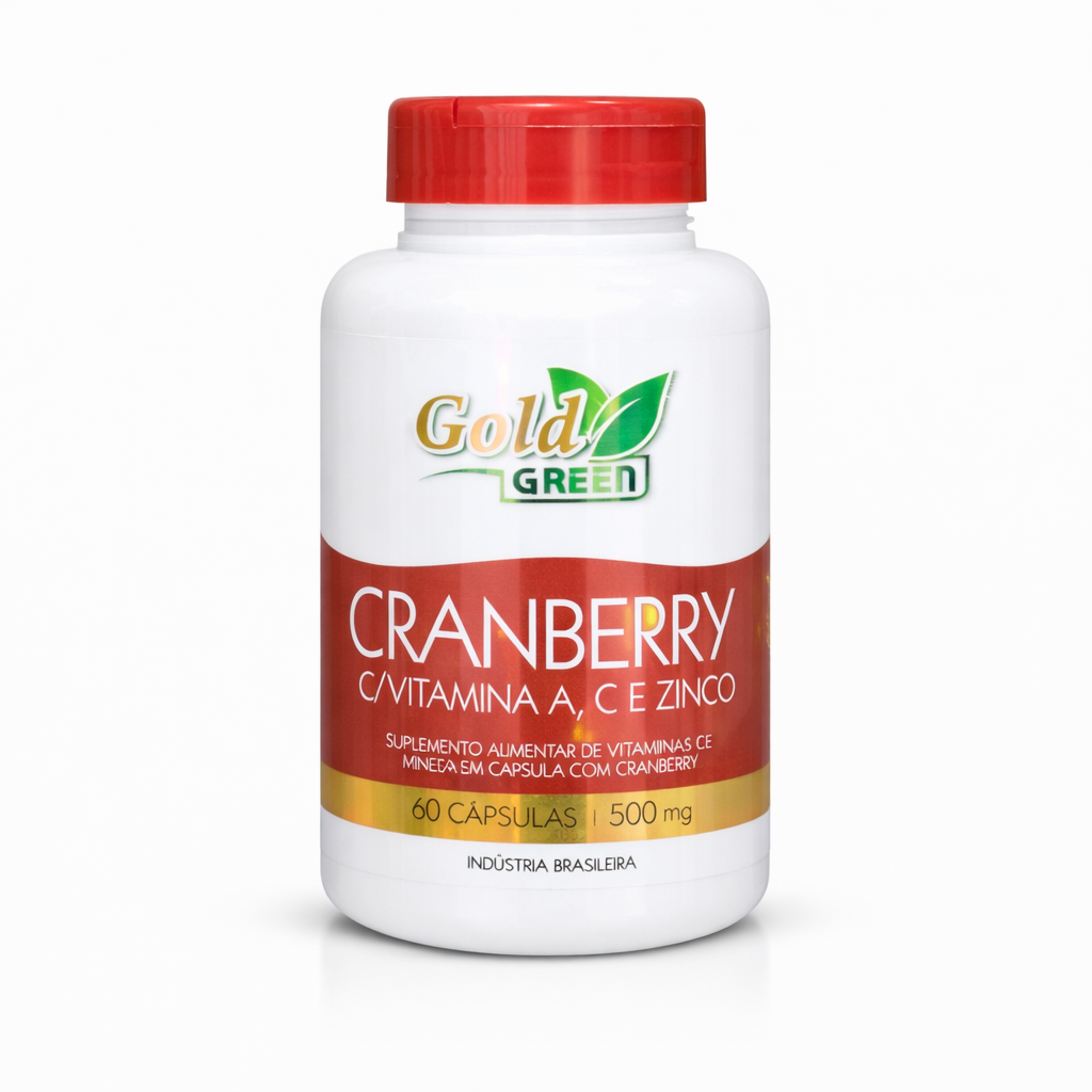 Cranberry com Vitaminas A, C, E e Zinco
