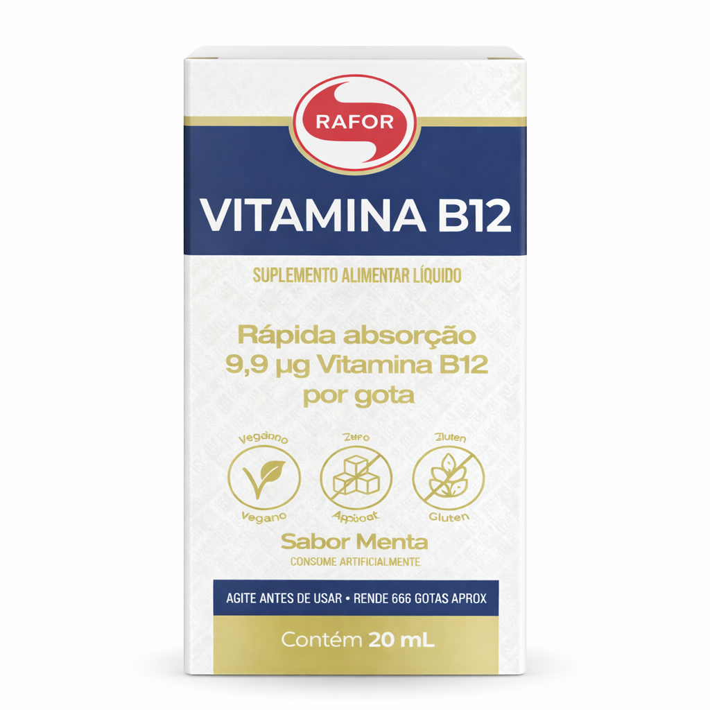 Vitamina B12 Líquida Rafor