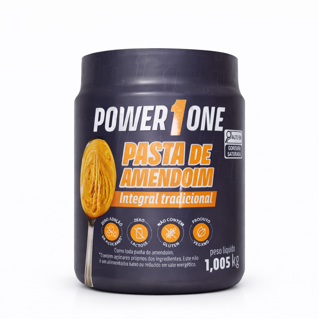 Pasta de Amendoim Integral Power1One