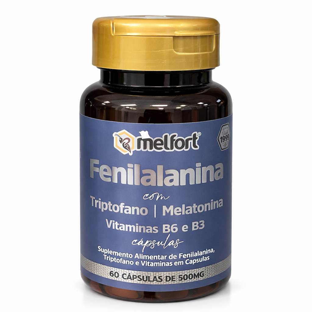 Fenilalanina com Triptofano e Melatonina