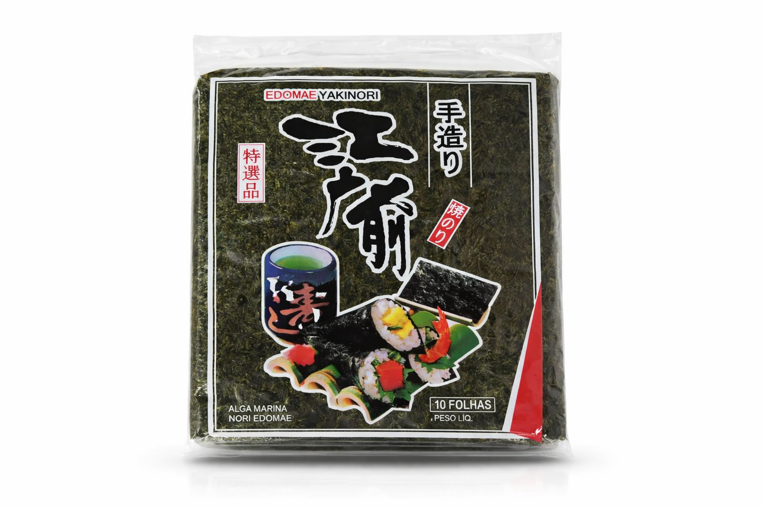 Alga Marinha Nori Edomae