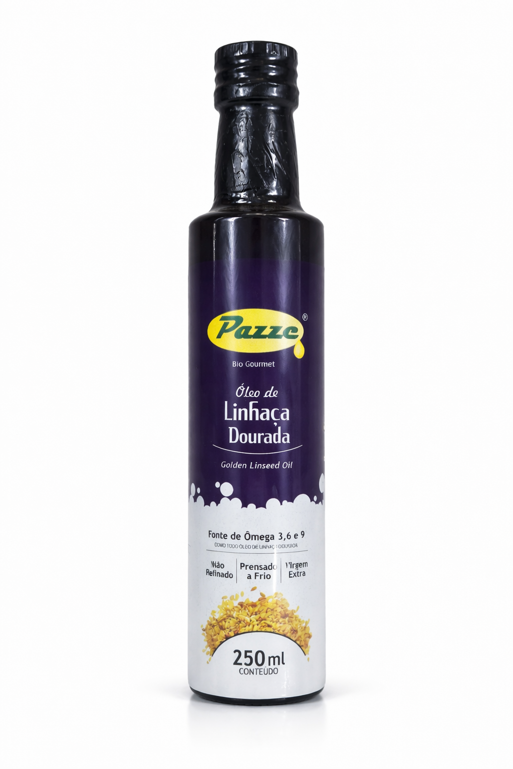 Óleo de Linhaça Dourada Pazze 250ml