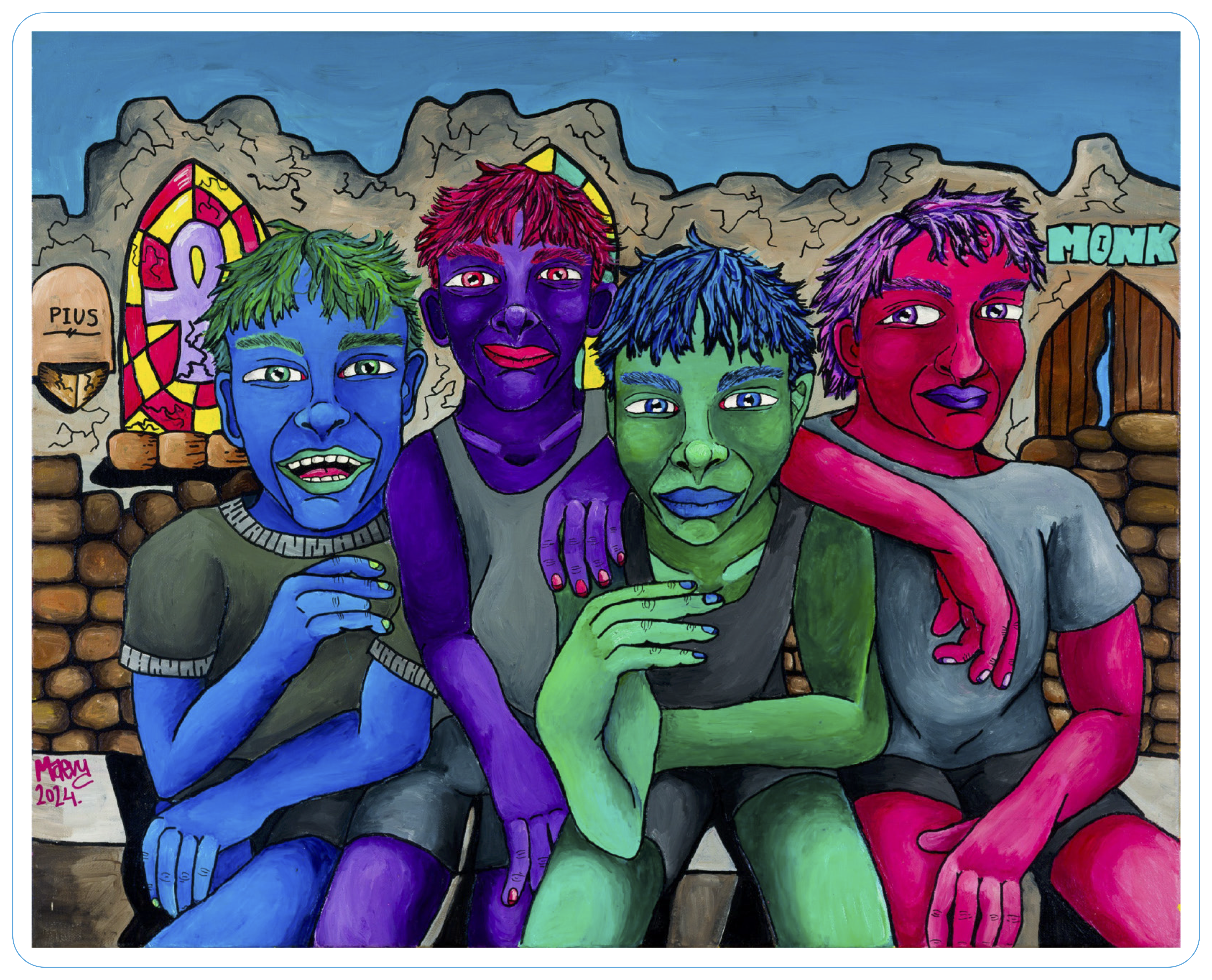 'Stand By Me' Sticker 