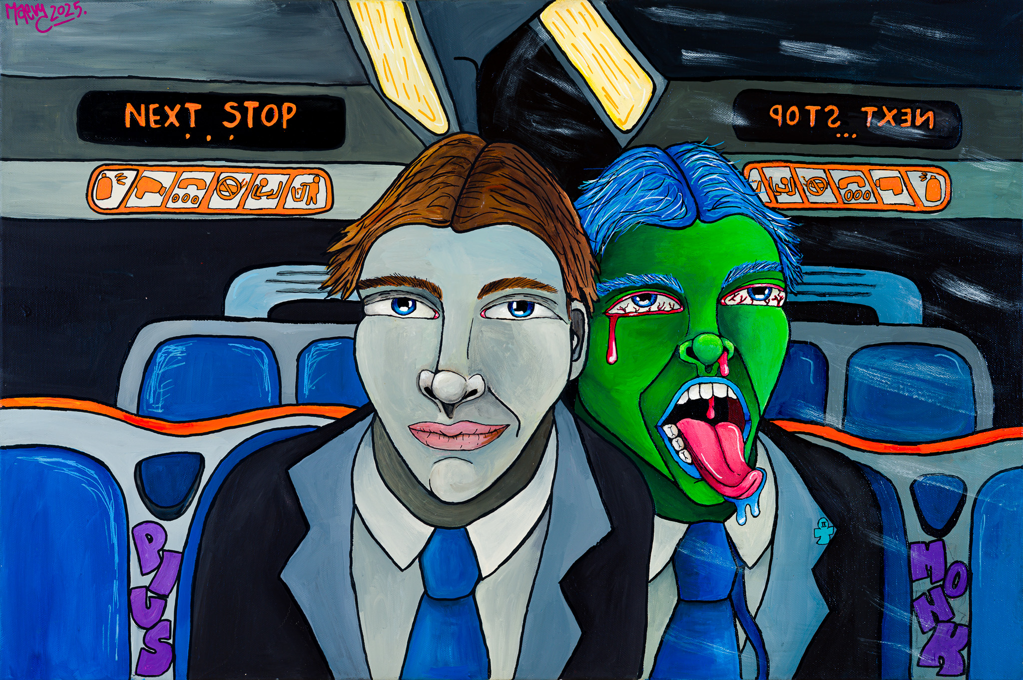 'My Daily Commute' Fine Art Print