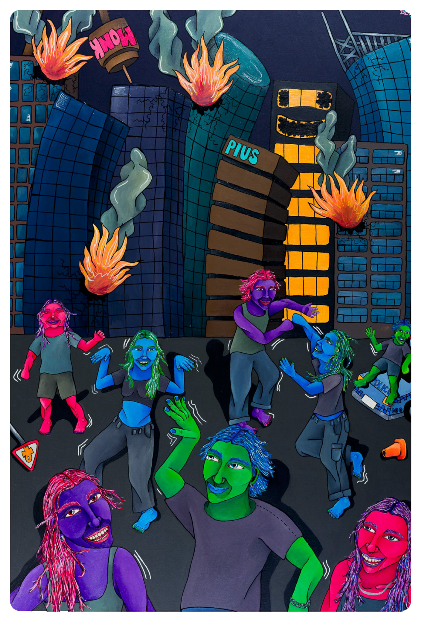 ‘They didn’t riot, They Danced’ Sticker