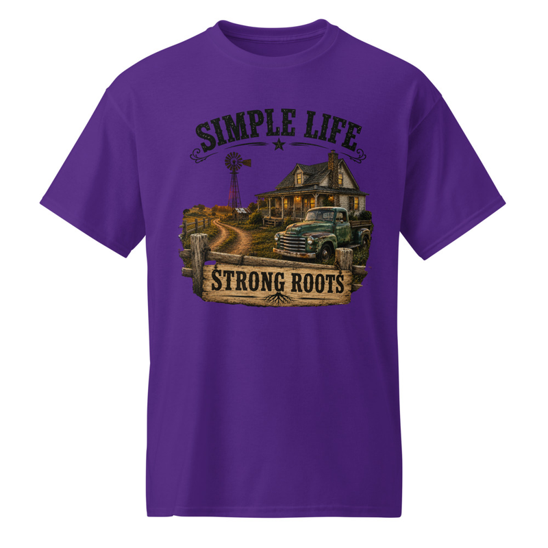 Farm/Country - Simple Life Theme(No Background) Premium T-Shirt