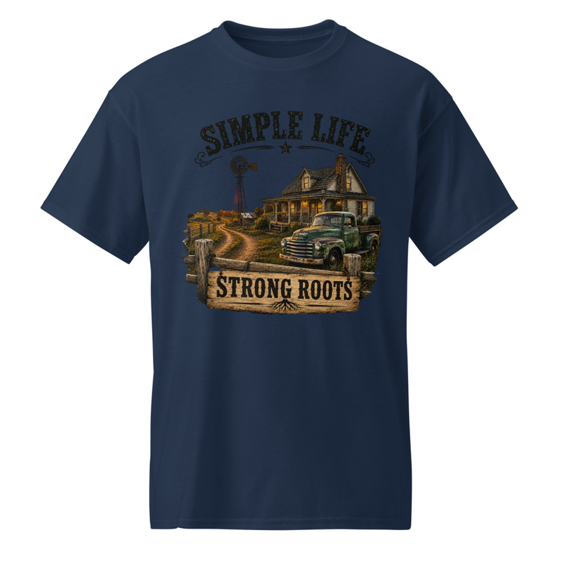 Farm/Country - Simple Life Theme(No Background) Premium T-Shirt