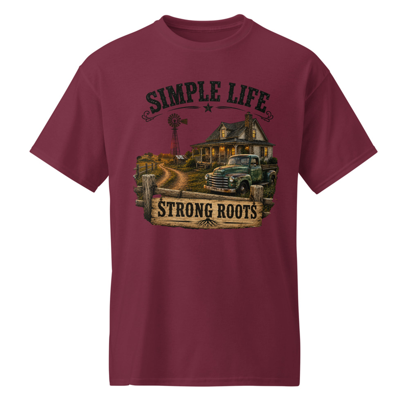 Farm/Country - Simple Life Theme(No Background) Premium T-Shirt