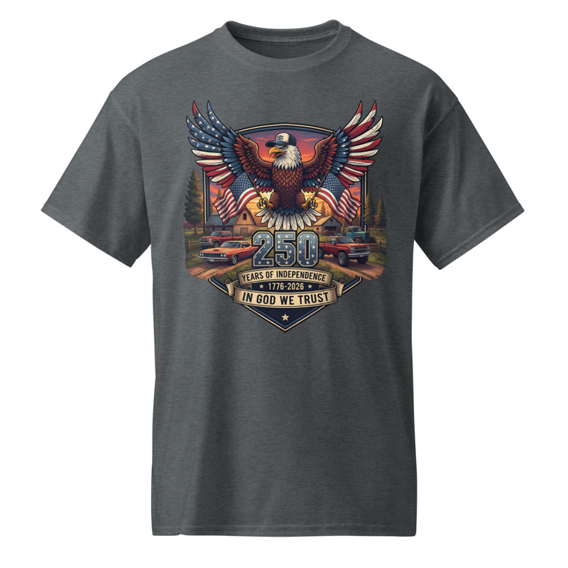 America 250 Eagle/Flag Country Theme Premium T-Shirt