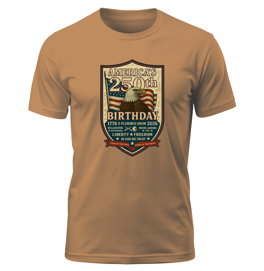 America 250 Eagle Shield Tee (Premium Edition)