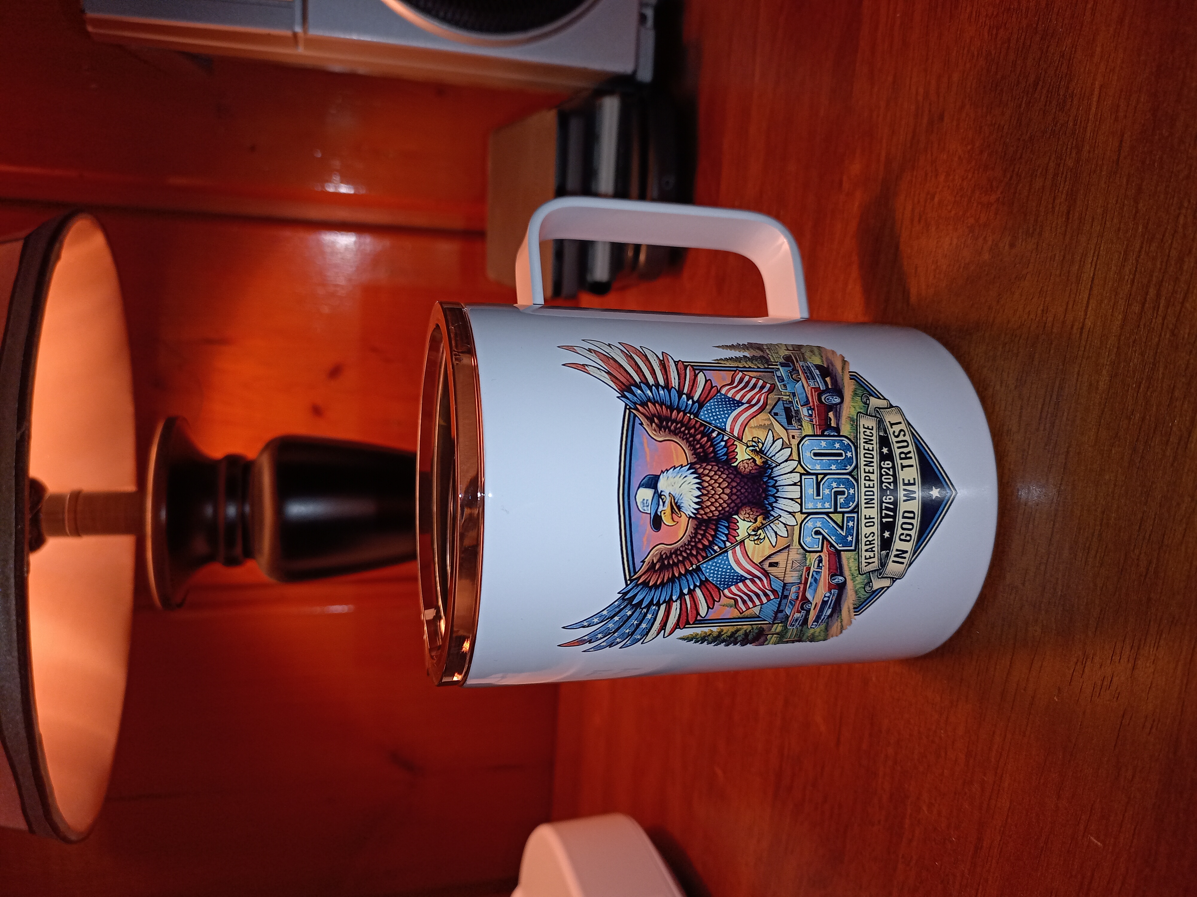 America 250 Patriotic Eagle Tumbler – 10oz Stainless Steel