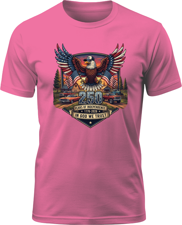America 250 Eagle Shield Lightweight Tee