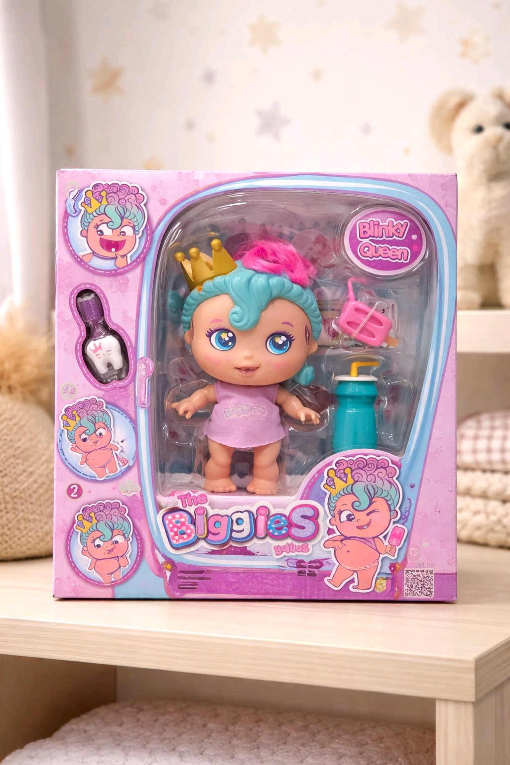 Muñeca Biggies Blinky Queen