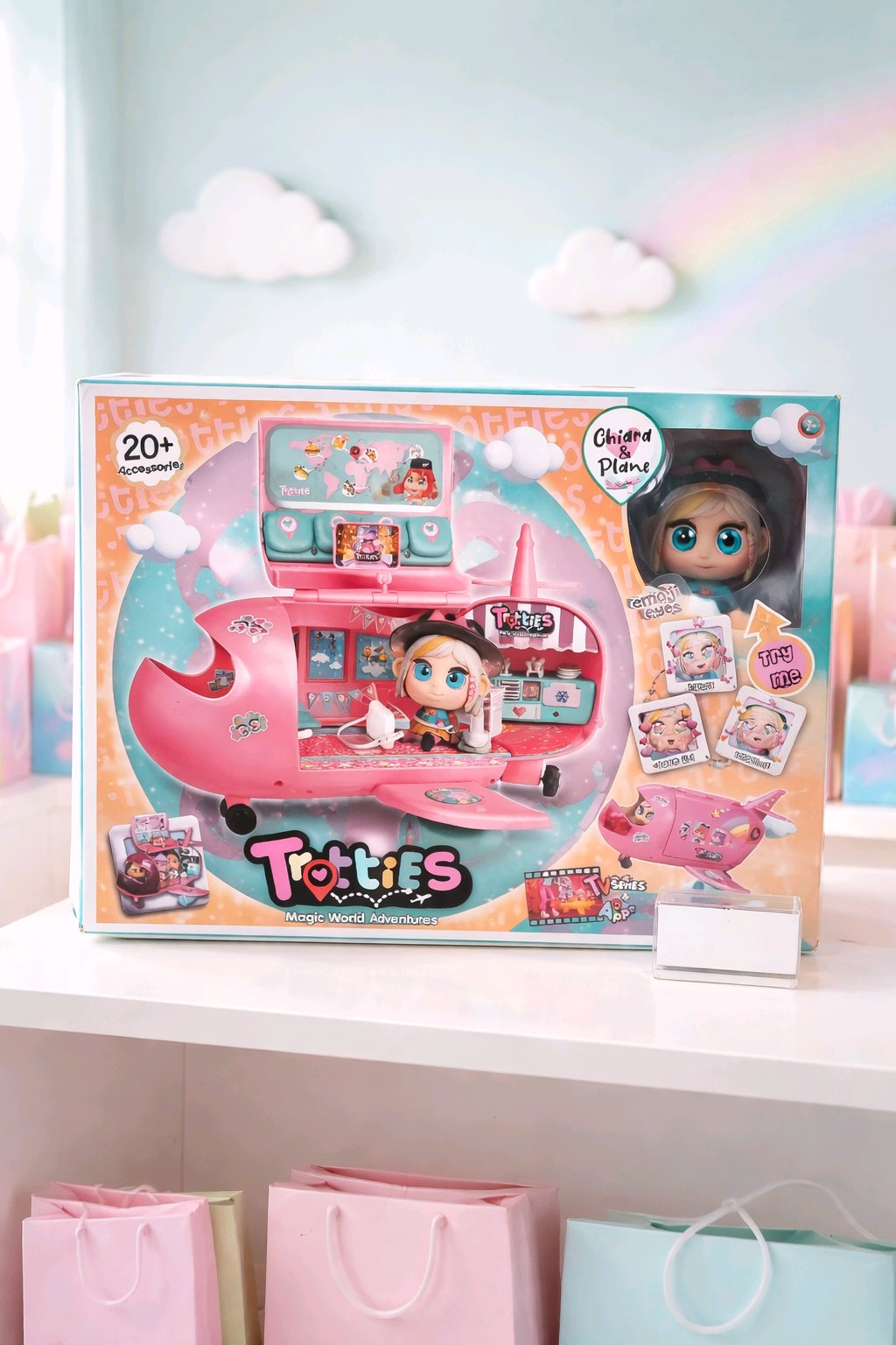 Muñeca Tooties Avión