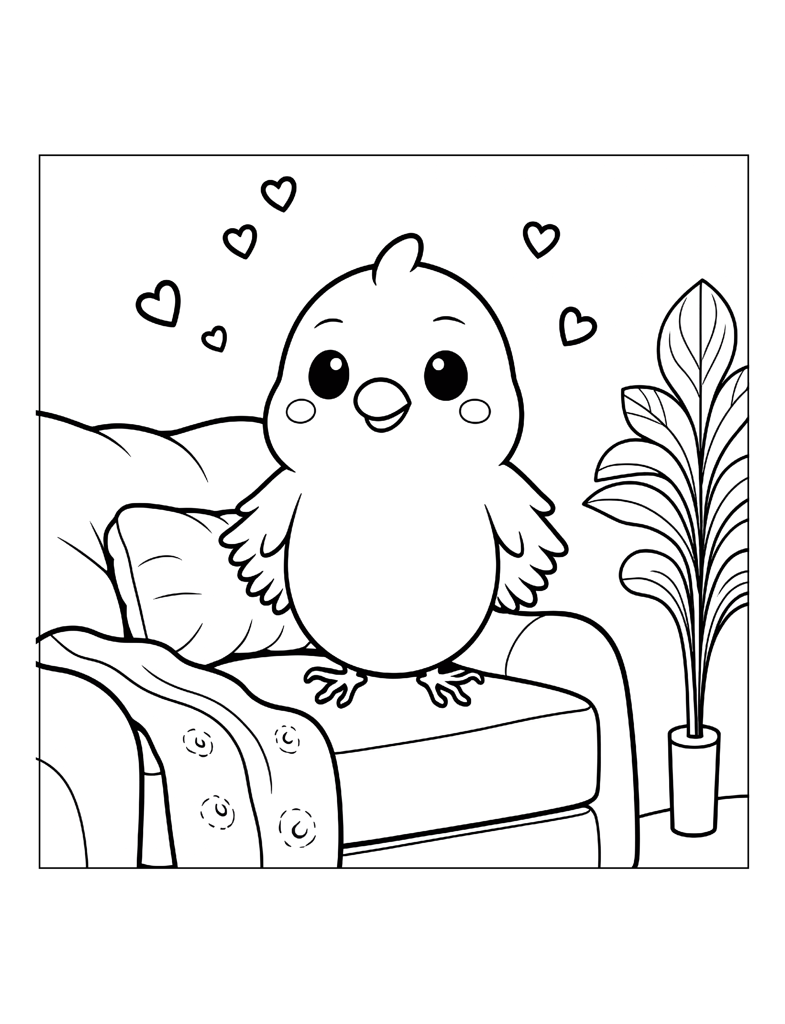 Cozy Pets at Home: In the Living Room