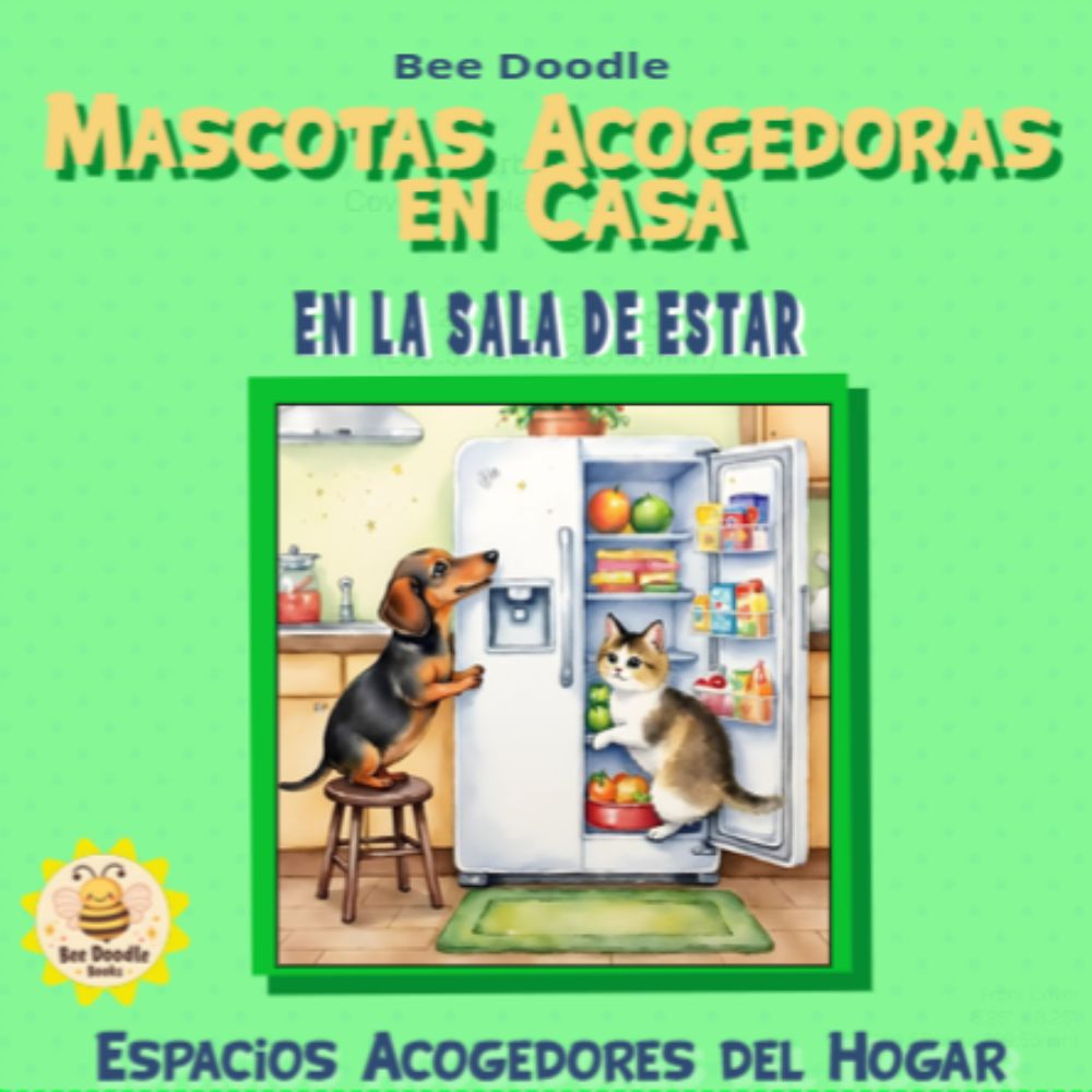 Mascotas Acogedoras en Casa En la Sala de Estar