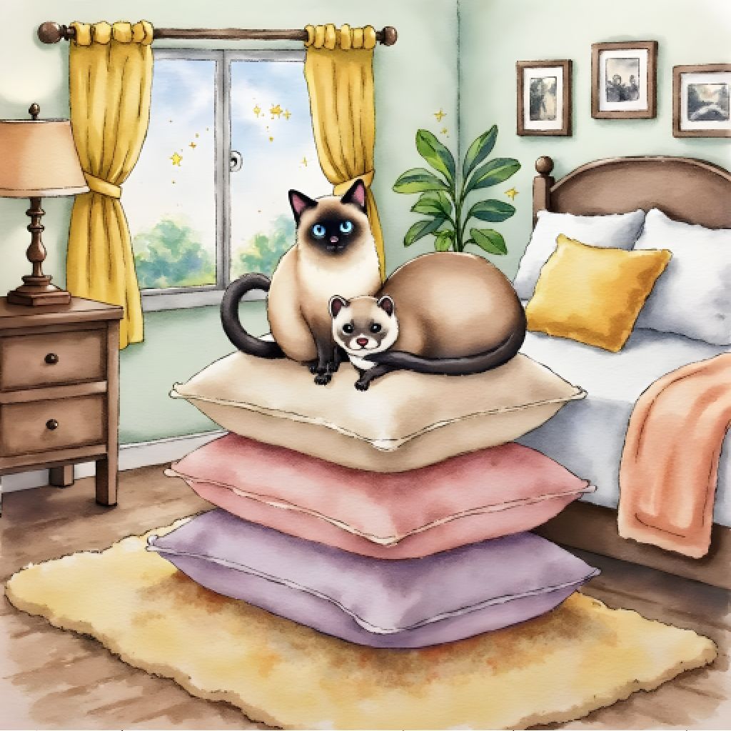 Cozy Pets at Home: In the Bedroom