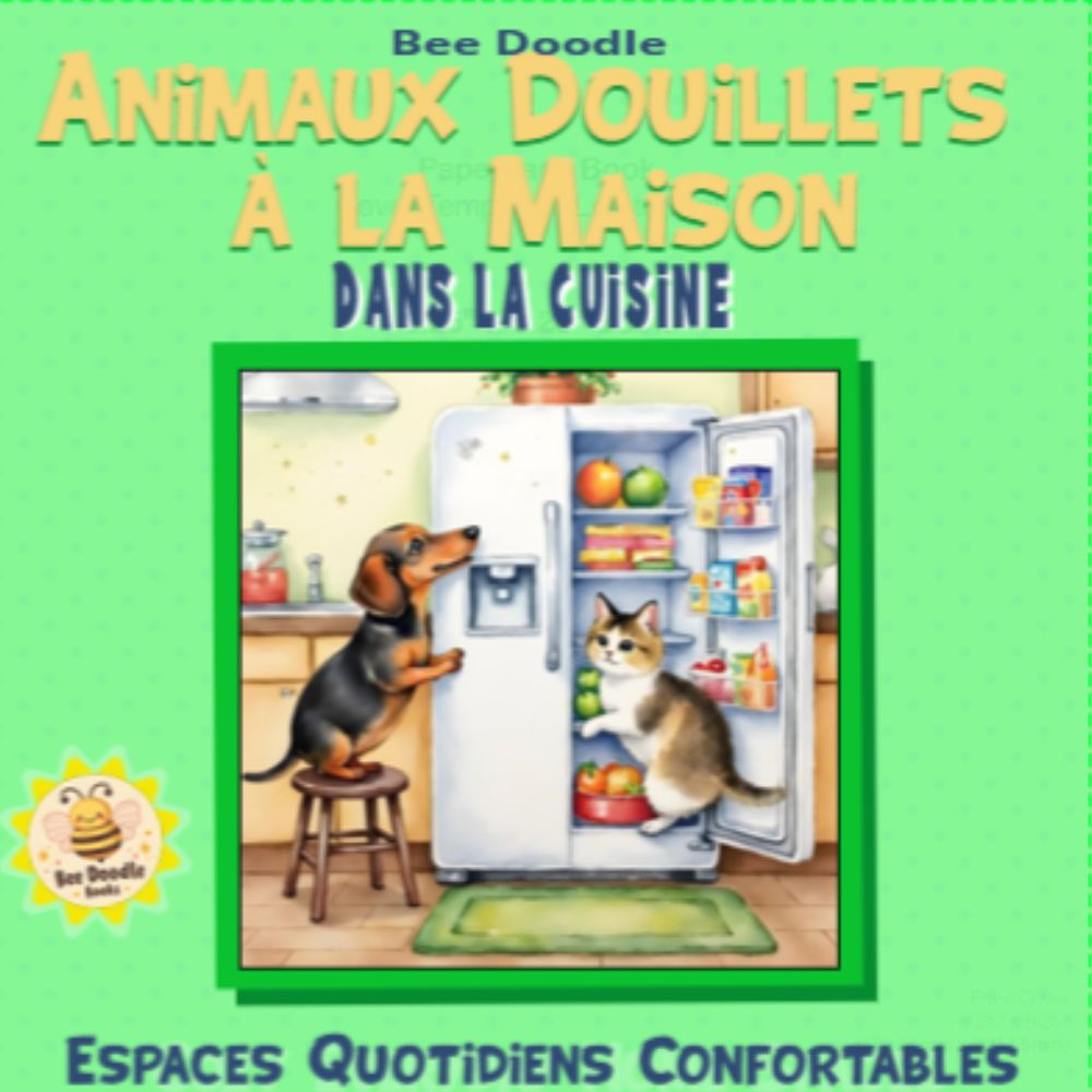 Animaux Douillets à la Maison Dans la Cuisine 