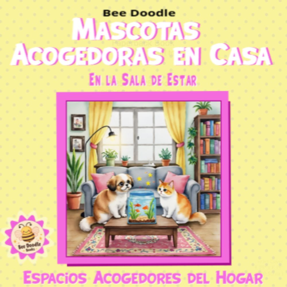 Mascotas Acogedoras en Casa En la Sala de Estar