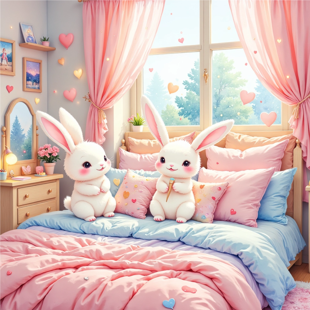 Cozy Pets at Home: In the Bedroom