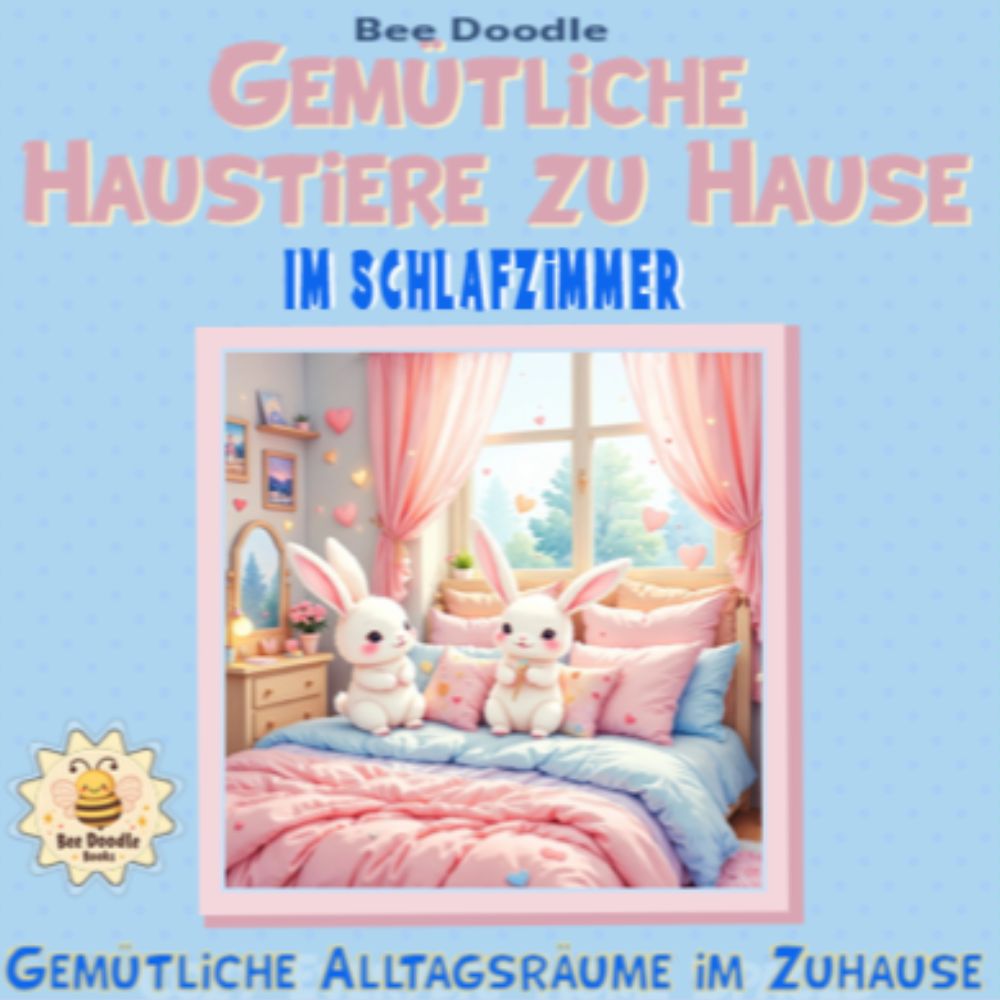 Gemütliche Haustiere zu Hause Im Schlafzimmer
