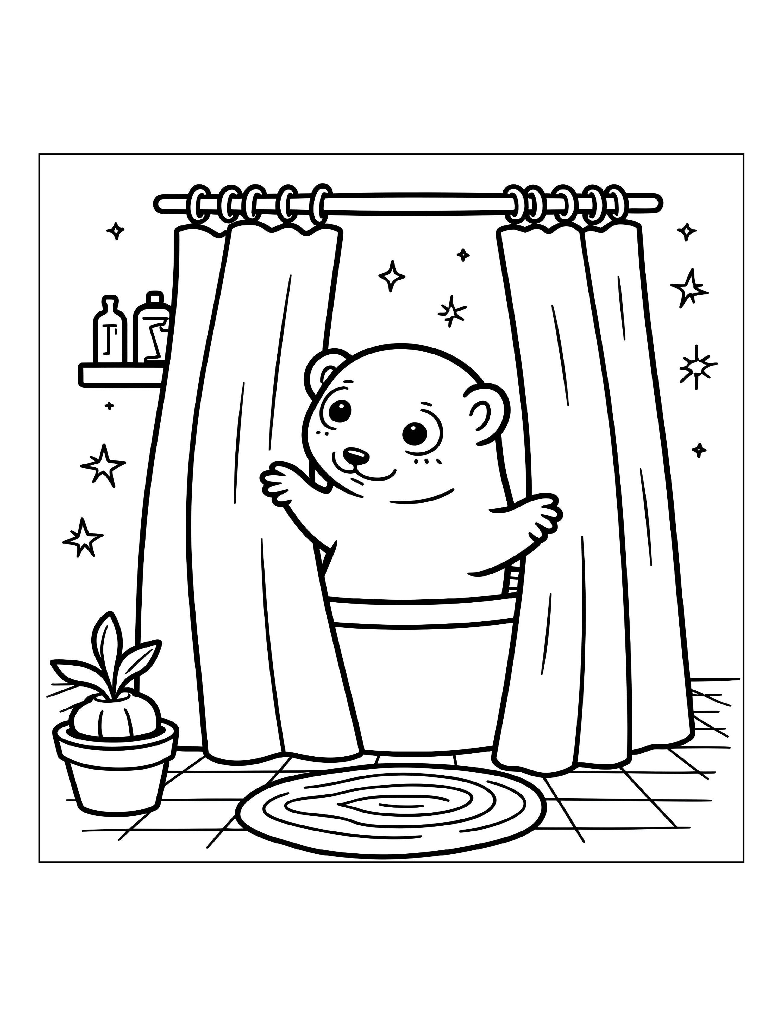 Cozy Pets at Home: In the Bathroom 