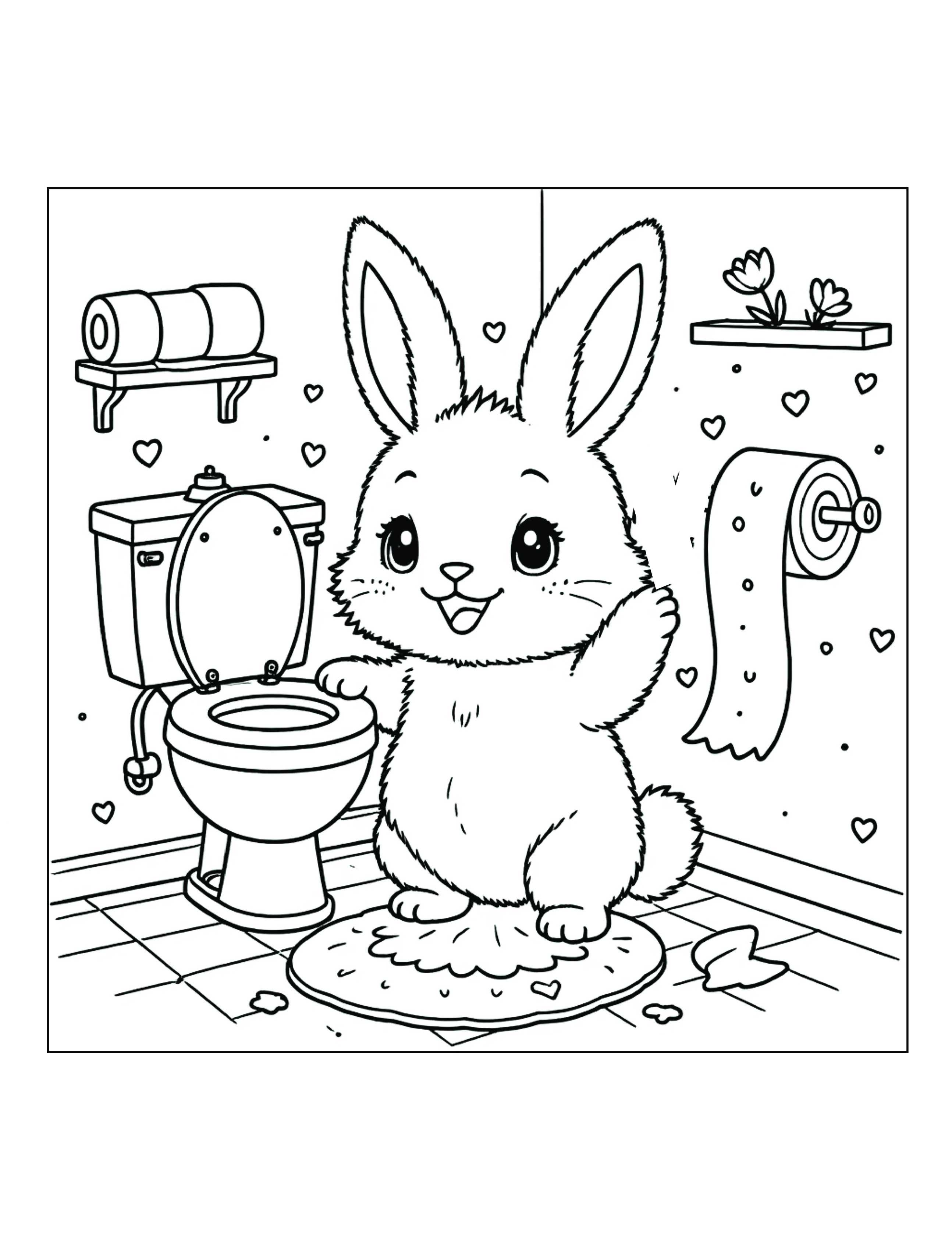 Cozy Pets at Home: In the Bathroom - Mini